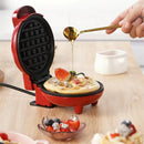 Mini Máquina de Waffles Eléctrica Portátil