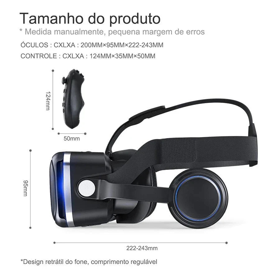 Gafas VR Realidad Virtual 3D