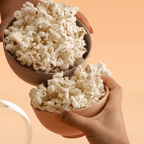 Pipoquera de microondas de vidrio con tapa roja 1,8 litros