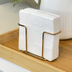 Servilletero Dorado 13,5 cm