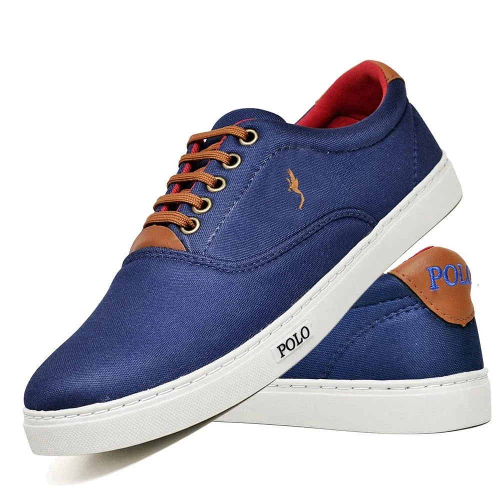 Zapatillas Masculinas Polo Blu