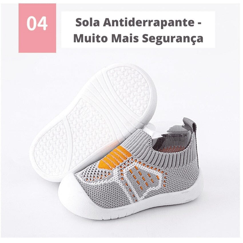 Zapato de Medias Infantil Transpirable de Malla - Cómodo, Transpirable, Antideslizante 0-4 Años