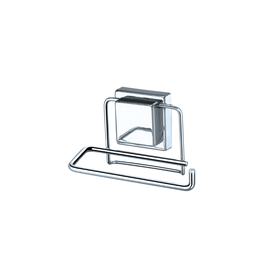 Portarrollo de Papel Higiénico con Ventosa Fija Cromado