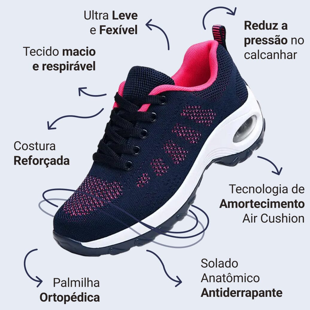 Zapatillas Ortopédicas Antimpacto - Conforto Flex | COMBO DE DOS PARES