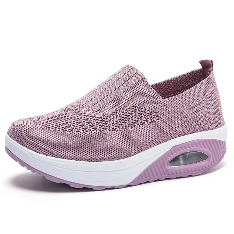 Zapatillas Ortopédicas SlipOn Motion - Tejido Mesh Súper Suave y Amortiguación AIRConfort | Viste Tus Zapatillas Como Un Calcetín