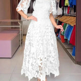 Vestido Femenino de Encaje Anaju