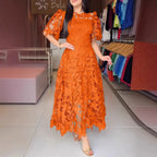 Vestido Femenino de Encaje Anaju