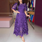 Vestido Femenino de Encaje Anaju